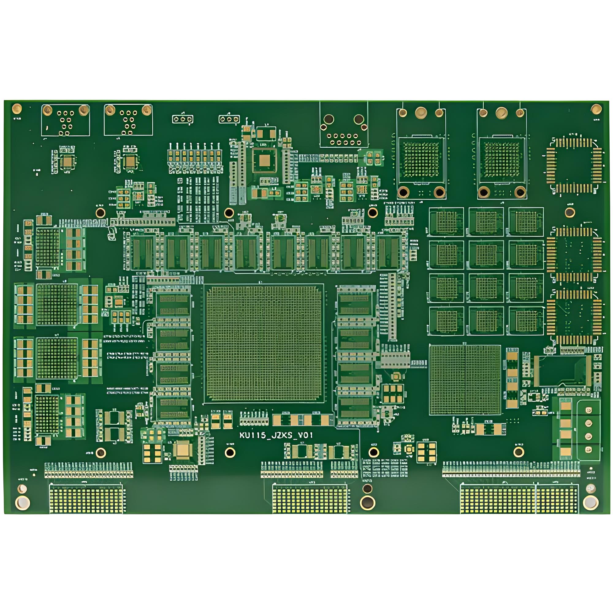 Double-sided industrial control PCB board