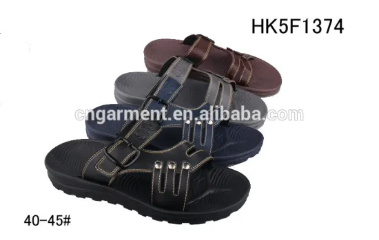 Top Quality EVA man slipper Soft PU Shoes Men PU Sandals