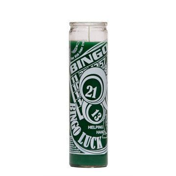 Custom Hand-Printed Mexican Religious Vigil Church Candles