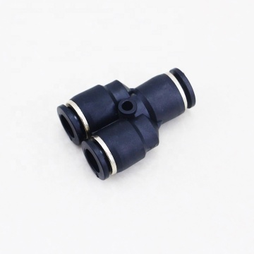 Plastic 3-Way Y-Type Pneumatic Fittings 4MM-12MM