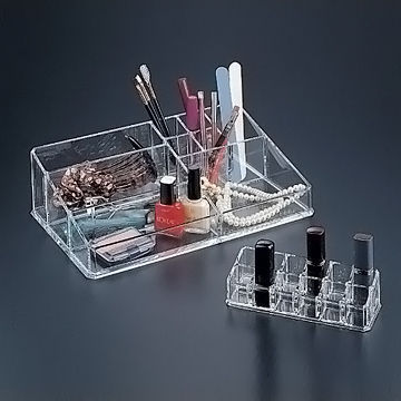 Acrylic Cosmetic Shelf, customized sizes are available