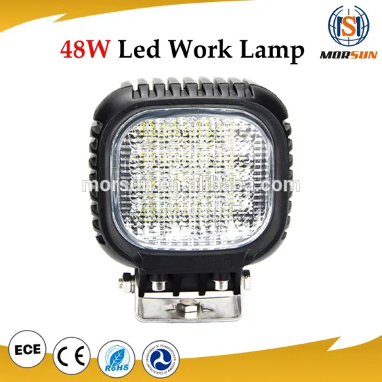 12v 24v led work light 48w offroad led driving light spot flood led work light
