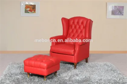 Chesterfield Queen Anne High Back Wing Chair A15