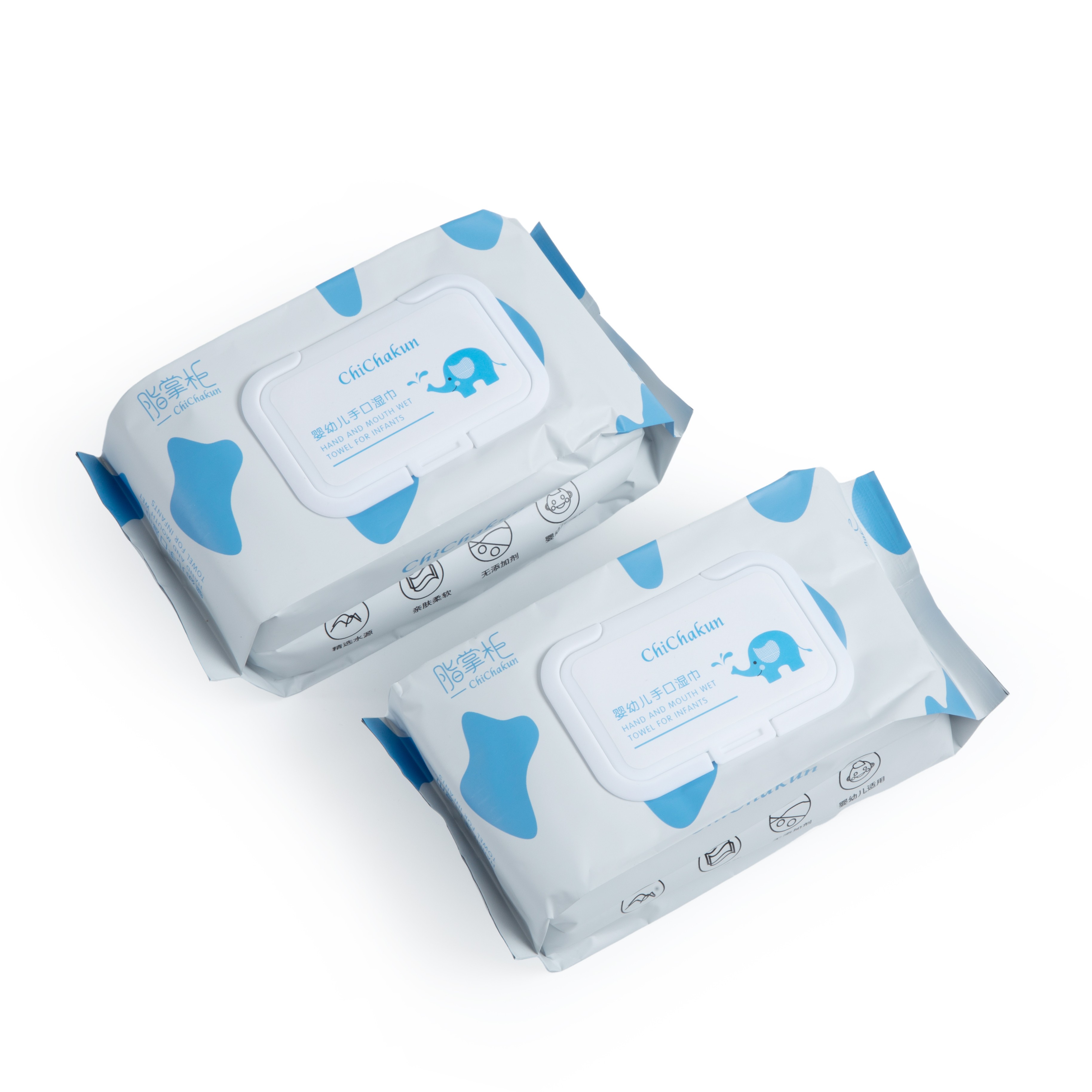 hand and mouth wipes with 80 sheets