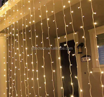 3m Fairy Stars Christmas Lights Window Wedding Waterfall Twinkle Hotel Electronic Led String elevator Light Curtain
