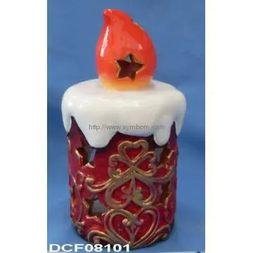 Buy Christmas Decoration Ceramic Christmas Candle
