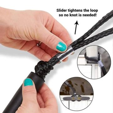 4ft Adjustable Bungee Boat Dock Tie Line