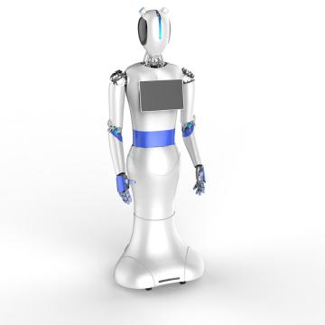 2020 Ny design Humanoid Smart Service Robot för välkomstmottagning