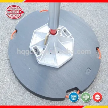 UHMWPE outrigger pad non-slip pad plastic outrigger pad