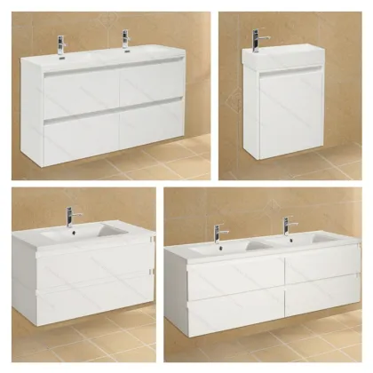 Standard Plastic Drawer Using DTC Hinges or from Austria Bathroom Cabinet