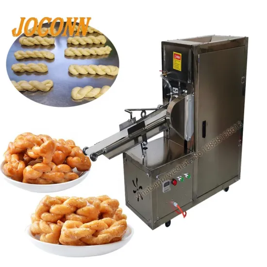 High Efficiency Pretzel Making Machine for Sale / Commercial Fried Dough Twist Forming Machine
