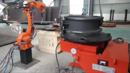 CO2 Welding Guide Rail Robot Welding Station
