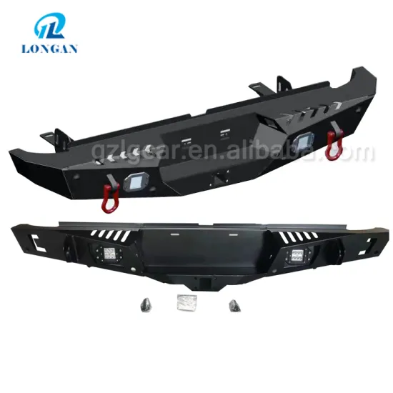 Custom 4x4 Steel Rear Bumper Accessories Offroad Bull Bar with Light for F250