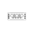 KDP 11 holes cable entry plate