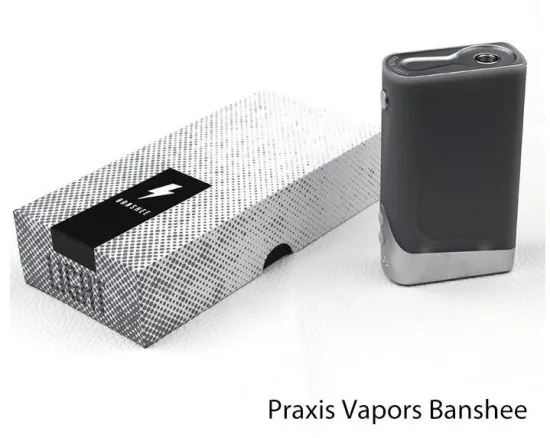 Ciggo Banshee 150W display letter adjustable box mod