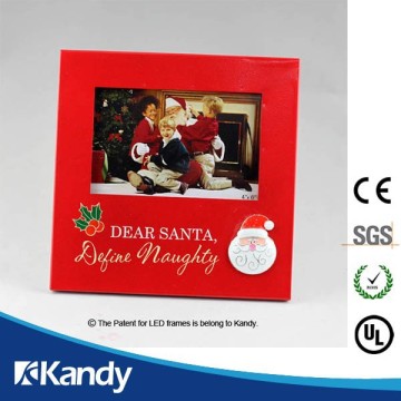 Santa Head Decor fancy photo frame