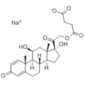 Pregna-1,4-dieno-3,20-diona, 21- (3-carboxi-1-oxopropoxi) -11,17-dihidroxi, sal monosódica CAS 1715-33-9