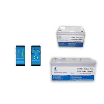 Baterías de fosfatos de hierro y litio lifepo4 12V con monitor