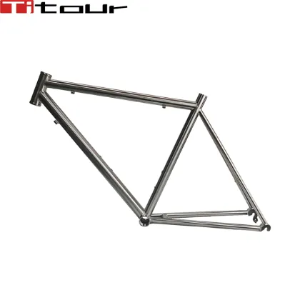 Titanium Touring Road Bicycle Frame