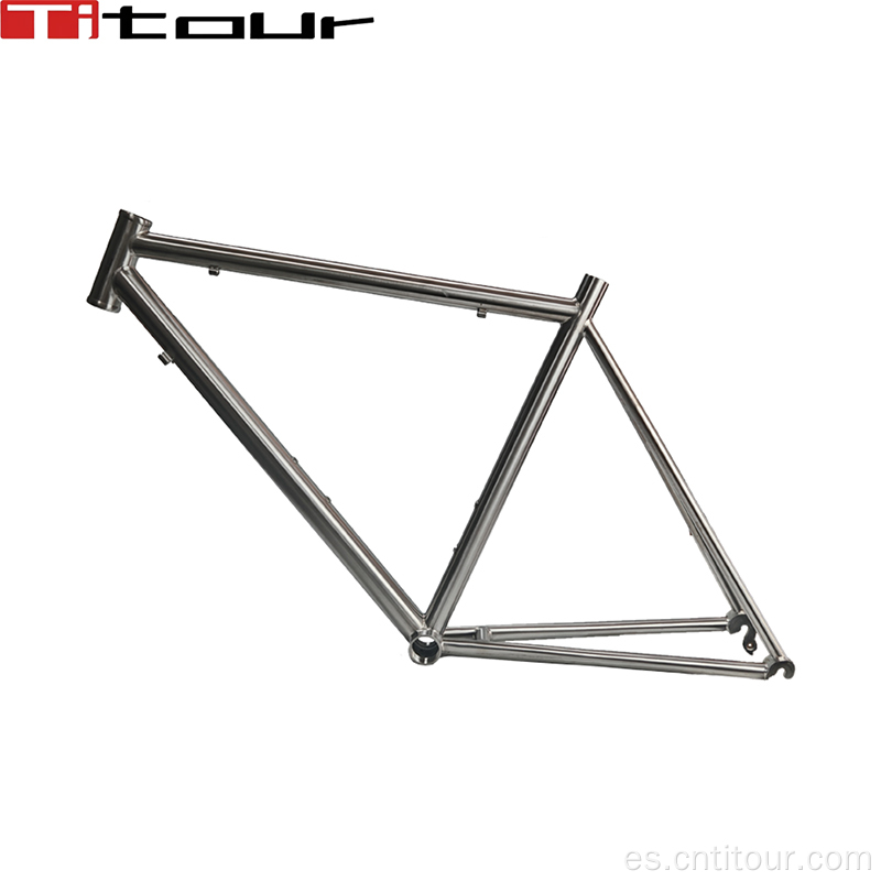 Marco de bicicleta de titanium gouring road