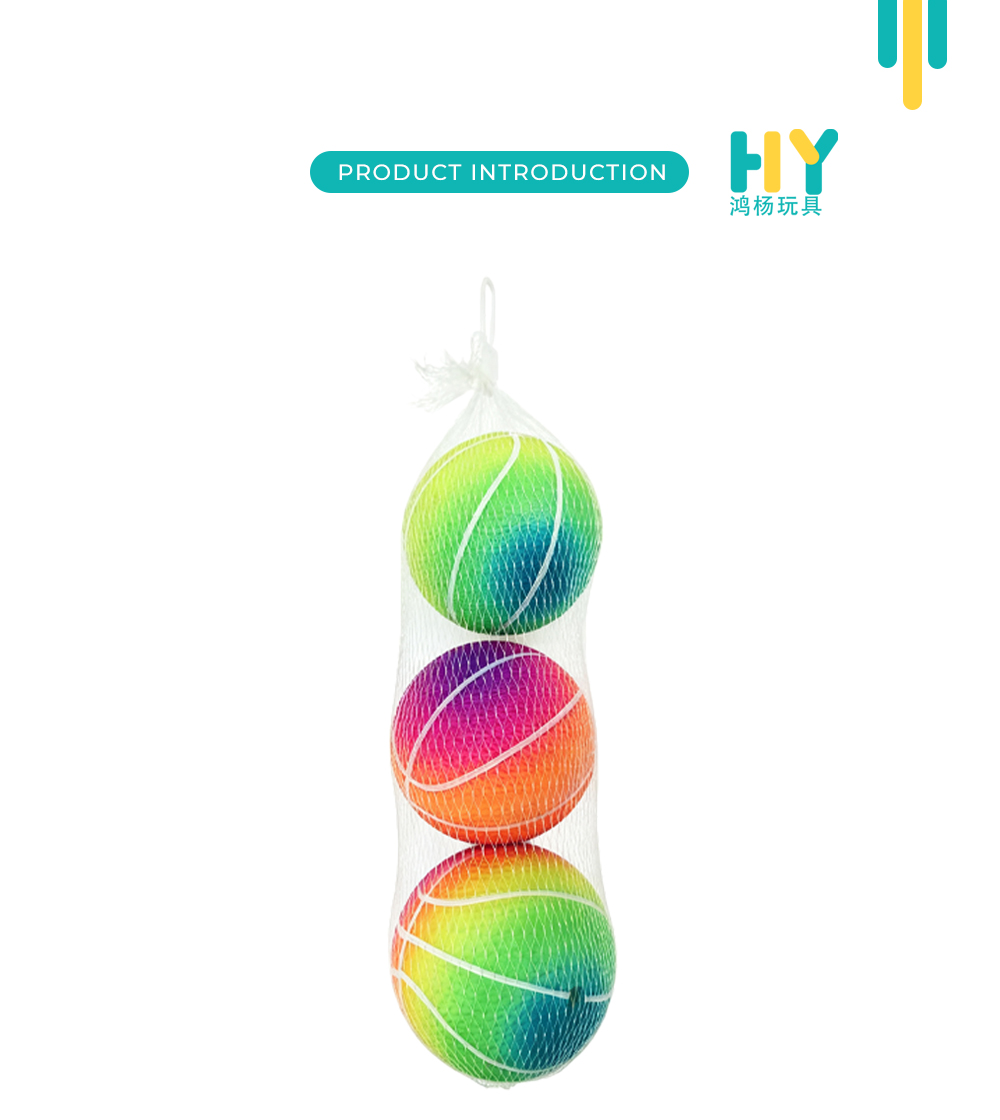Gradient Rainbow Soft Squeeze Balls X
