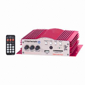 Mini stereo amplifier, 45W x 4CH