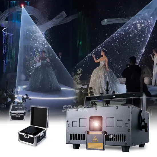 3D Animation Stage Laser Light with 3W, 5W, 10W RGB Full Color