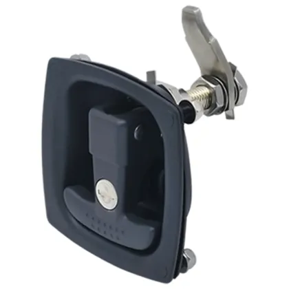 Hot Sale Black RV Entrance Door Locks and Hatch Lock Body Parts for Caravans & Campers