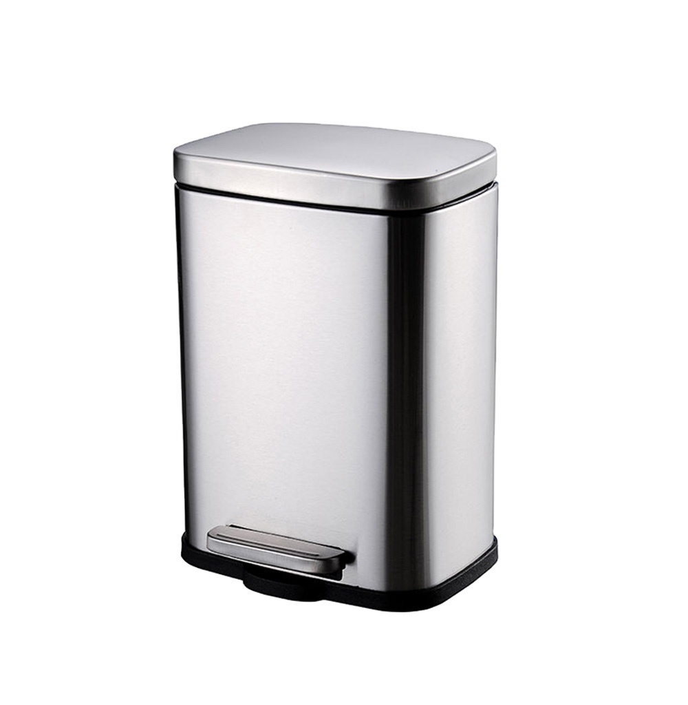 Stainless Steel Rectangular Garbage Waste Bin