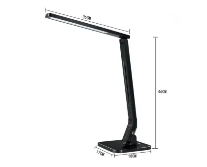 2016 Highly recommended Taotronics desk lighting/desk led lamp with auto timer/4 color modes/5 steps dimming/USB port