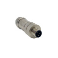 4 Pin IP67 Shielded Straight M8 Male Connector