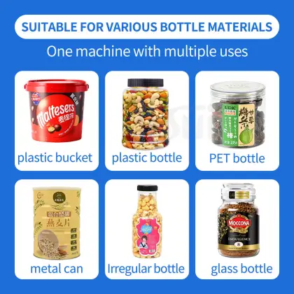 Pecans Pistachio Cashew Nuts Glass bottle Filling Machine