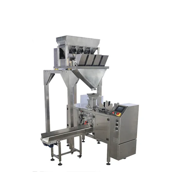 Specialized Zipper Pouch Packing Machine for Small Granule Products