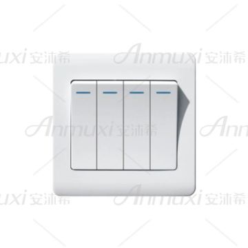 4 Gang 1 Way Switch