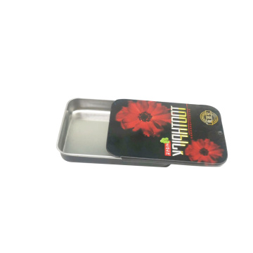 Mini Tin Box Mint Candy Small Push-Pull Box