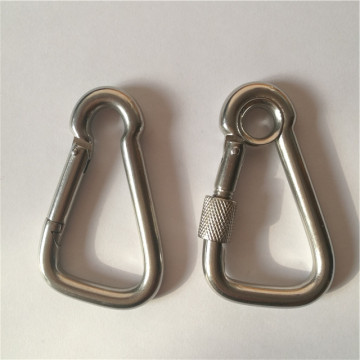 Triangle en acier inoxydable Carabiner en gros