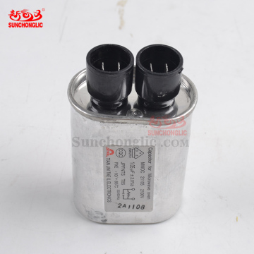Hot Sale Sunchonglic 2100V AC Capacitor for Microwave Oven 1.05uf