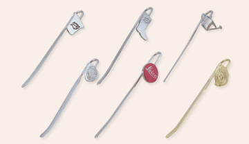 Metal Bookmark Lapel Pin (GZHY-BM-004)
