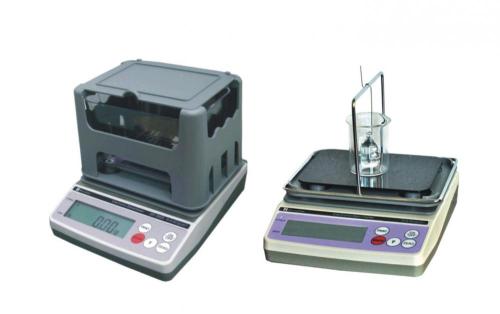 Densimeter for measuring solid and liquid