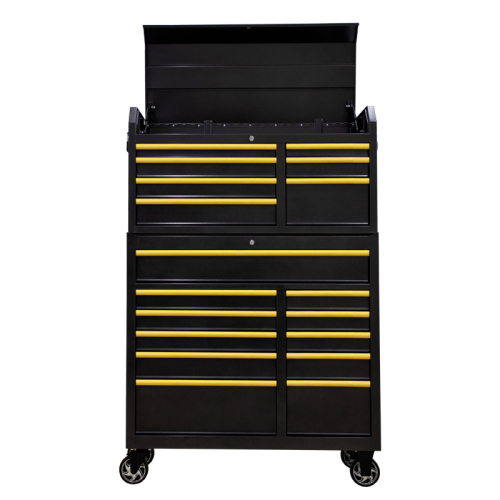 Golden Tool Chest And Roller Combo, High Quality Golden Tool
