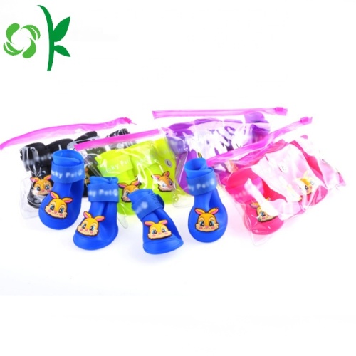 Waterproof Silicone Pet Shoes Rabbit/Cat Dog Boot