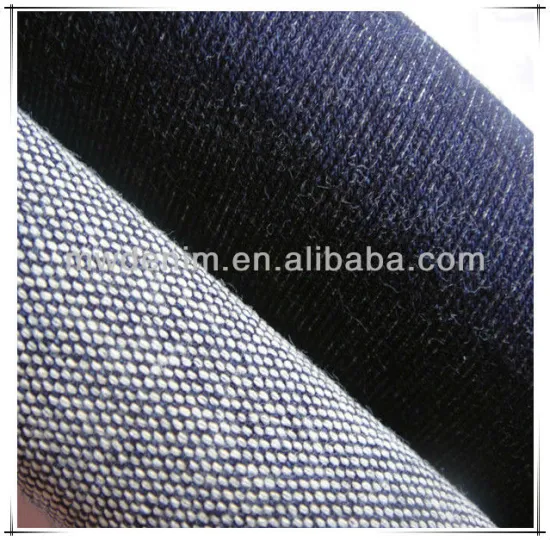 knitted denim fabric the latest knit denim /cheap jean fabric prices