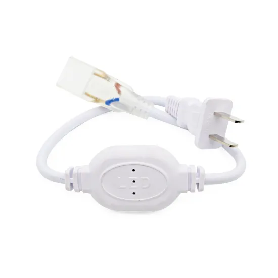 EU US Plug Extension Cord for AC110 220V Single Color LED Strip Neon