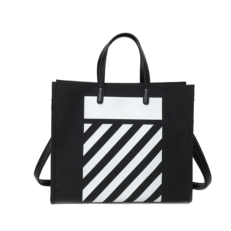 Canvas Bag With Zipper