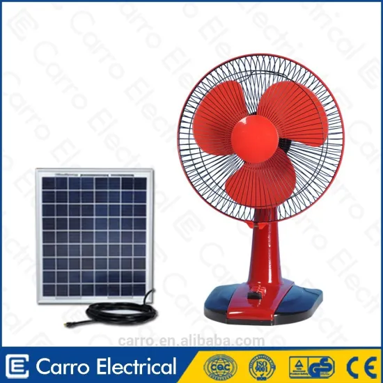 Carro Electrical 12inch 12v 12w solar dc table fan CE-12V12C2