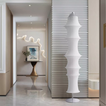 Modern Aluminum LED Floor Lamp for Living Room and Bedroom