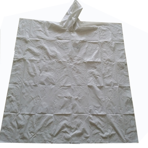 Poncho de pluie jetable en matériau compostable écologique