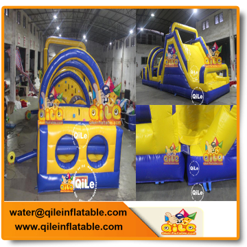 good sale high quality outdoor inflatable game obstacle course for party event used
