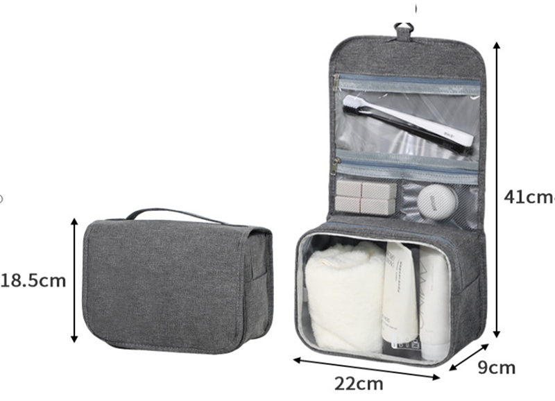 Practical Moisture-proof PEVA Toiletry Bag