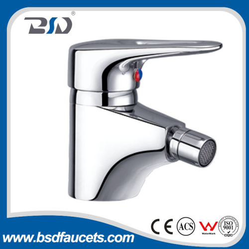 Single lever brass chrome finish bidet mixer bathroom bidet faucets